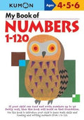 KUMON WORKBOOKS MY BOOK OF NUMBERS GAMES 1- 120 AGES 4 5 6 - MPHOnline.com