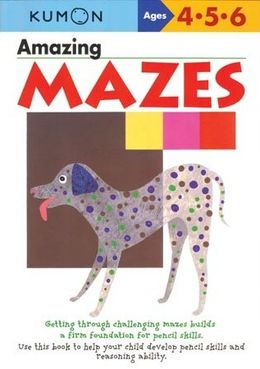 KUMON WORKBOOKS AMAZING MAZES AGES 4 5 6 - MPHOnline.com