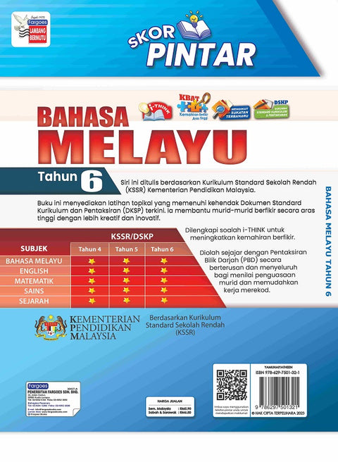 Skor Pintar Bahasa Melayu Tahun 6 - MPHOnline.com