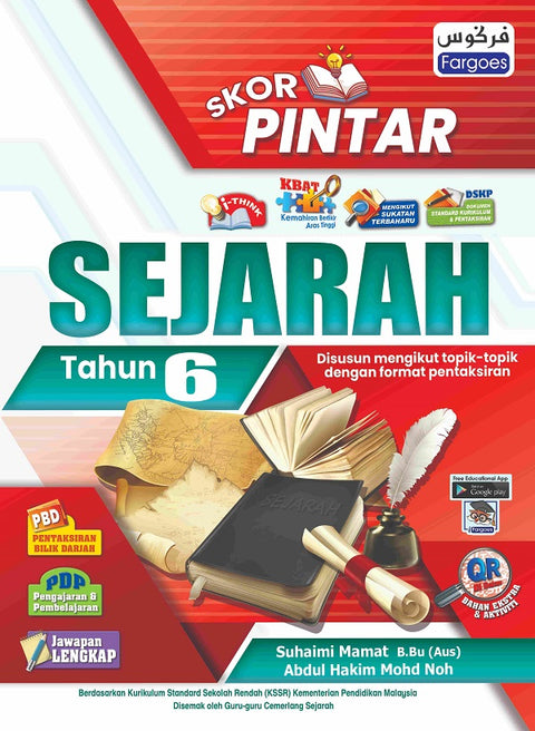 Skor Pintar Sejarah Tahun 6 DwiBahasa - MPHOnline.com