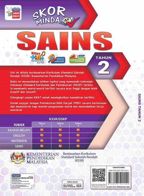 Skor Minda Sains Tahun 2 - MPHOnline.com