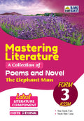 Mastering Literature: A Collection of Poems, Short Stories and Novel - The Elephant Man Form 3  Zone - MPHOnline.com