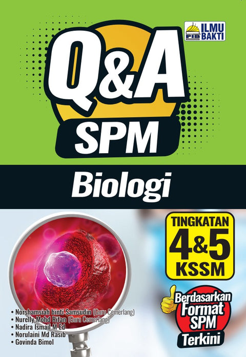 Q&A SPM Biologi Ting 4&5 KSSM - MPHOnline.com