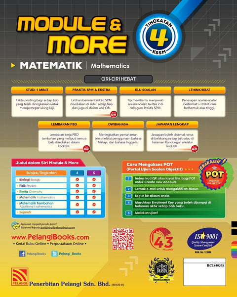 Module & More KSSM 2023 Matematik Tg 4 - MPHOnline.com