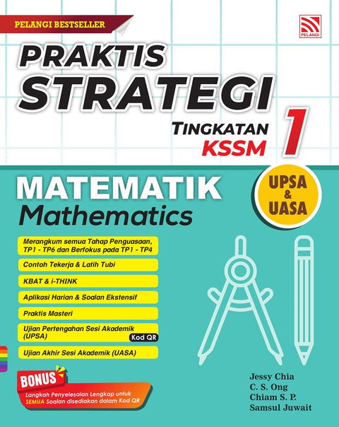 Praktis Strategi KSSM 2023 Matematik Tg 1 - MPHOnline.com