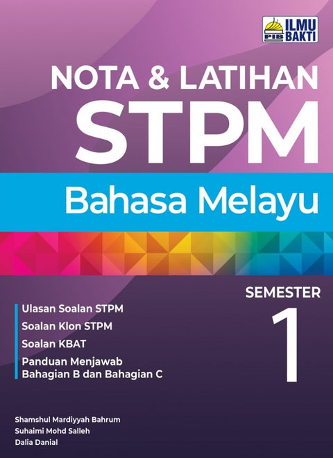 Nota & Latihan STPM Bahasa Melayu Semester 1 - MPHOnline.com