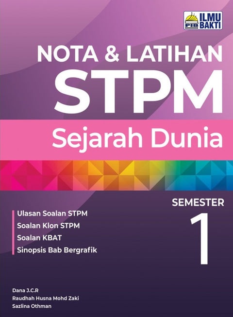 Nota & Latihan STPM Sejarah Dunia Semester 1 - MPHOnline.com