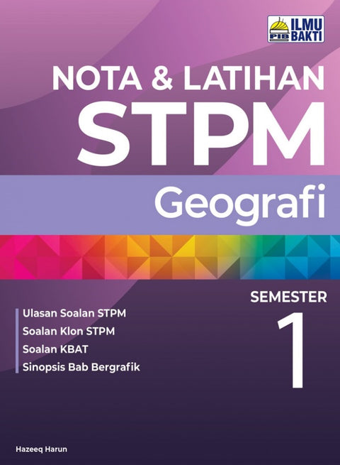 Nota & Latihan STPM Geografi Semester 1 - MPHOnline.com