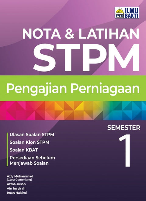 Nota & Latihan STPM Pengajian Perniagaan Semester 1 - MPHOnline.com