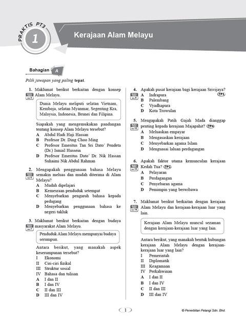 PRAKTIS HEBAT! PT3 2022 Sejarah Tingkatan 2 - MPHOnline.com