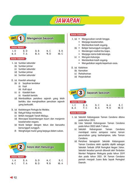 FOCUS KSSR (2022) Sejarah Tahun 4 - MPHOnline.com