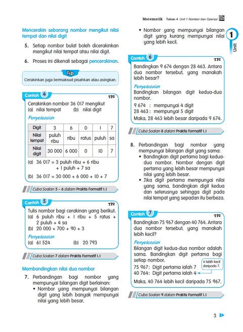 FOCUS KSSR (2022) Matematik Tahun 4 - MPHOnline.com