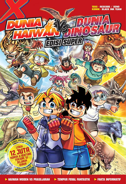 X-Venture Dunia Haiwan Vs Dunia Dinosaur: Edisi Super - MPHOnline.com