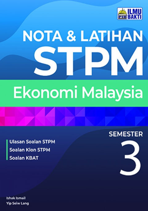 Nota & Latihan STPM Ekonomi Malaysia Semester 3 - MPHOnline.com