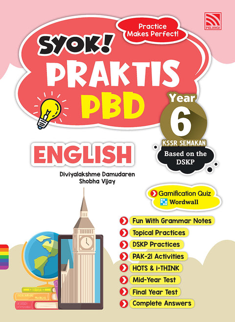 SYOK! PRAKTIS PBD 2023 English Year  6 - MPHOnline.com