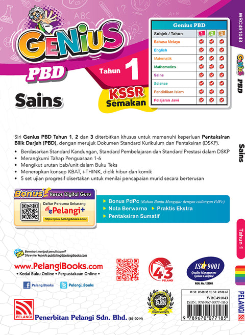 GENIUS PBD KSSR 2023 Sains Thn 1 - MPHOnline.com