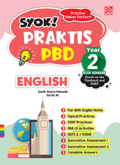 SYOK! PRAKTIS PBD 2023 English Year  2 - MPHOnline.com