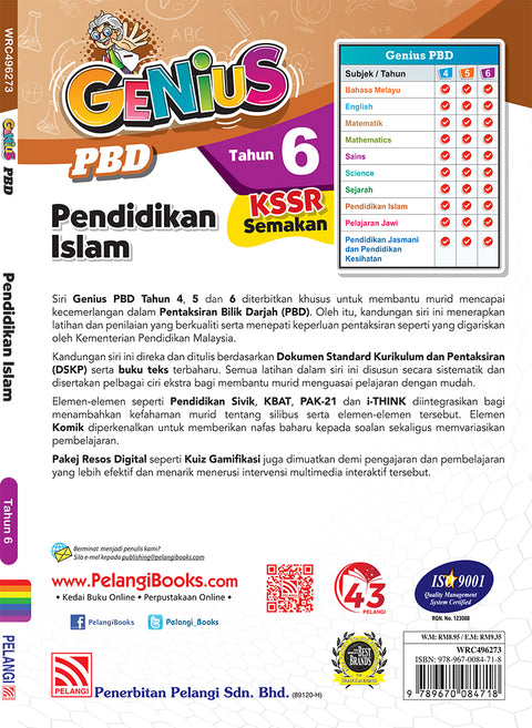 GENIUS PBD KSSR 2023 Pendidikan islam Thn 6 - MPHOnline.com