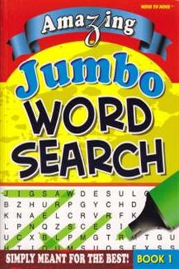 Amazing Jumbo Word Search, Book 1 - MPHOnline.com