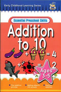 Early Childhood Learning Series Essential Preschool Skills Addition to 10 Ages 3-5 - MPHOnline.com