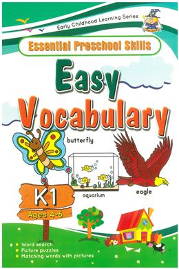 Essential Preschool Skills Easy Vocabulary Ages 4-6 - MPHOnline.com