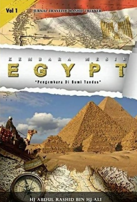 Jurnal Travelog Rashid Trekker (Volume 1) Kembara Mesir (Egypt) - MPHOnline.com