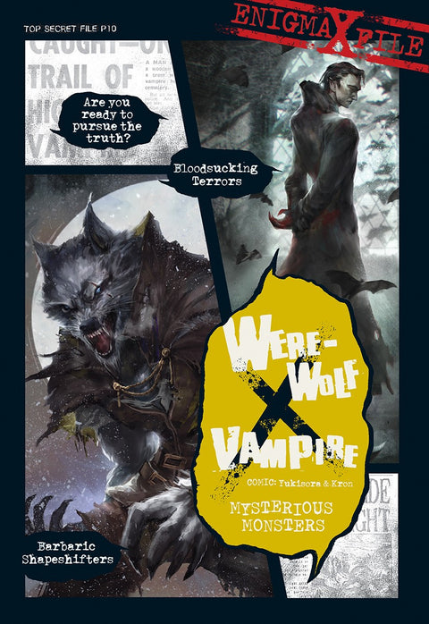 Enigma-X File: Werewolf X Vampire Mysterious Monsters - MPHOnline.com