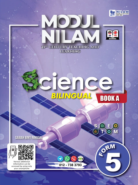 Modul Nilam 21st Century T&L Science F5 Book A Bilingual 2022 - MPHOnline.com