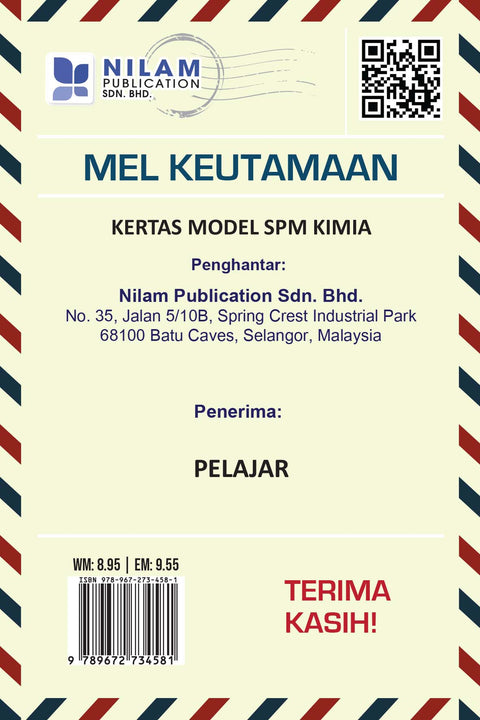 Kertas Model SPM Kimia Dwibahasa 2022 - MPHOnline.com