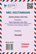 Kertas Model SPM Fizik Dwibahasa 2022 - MPHOnline.com