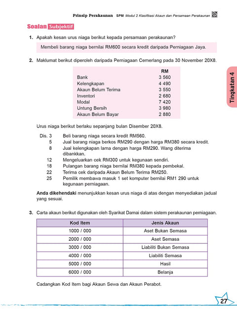 Ranger Quick Revisi on SPM 2022 Prinsip Perakaunan - MPHOnline.com