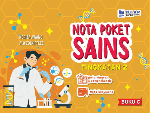 Nota Poket Sains Buku C Tingkatan 2 Dwibahasa 2022 - MPHOnline.com