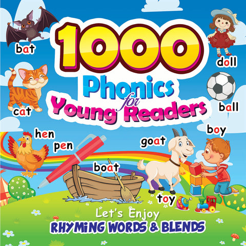 1000 Phonics for Young Readers - MPHOnline.com