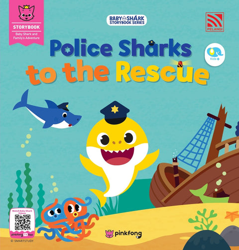Baby Shark Storybook Series: Police Sharks to the Rescue - MPHOnline.com