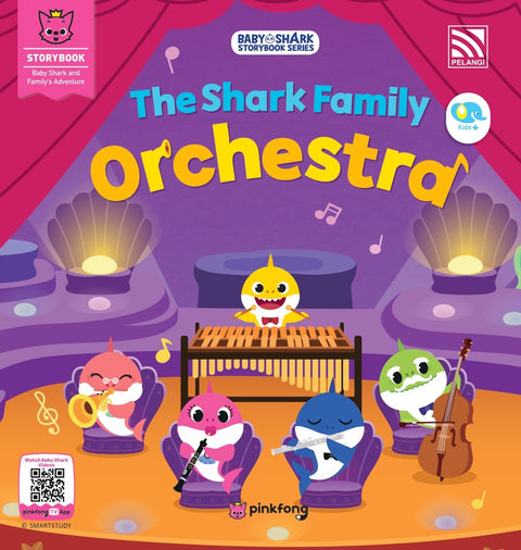 Baby Shark Storybook Series: The Shark Family Orchestra - MPHOnline.com