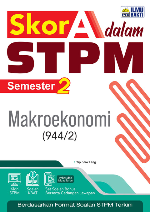 Skor A dalam STPM Makroekonomi Semester 2 - MPHOnline.com