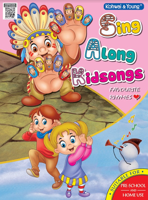 Sing Along Kidsongs Favourite Rhymes (Book With QR - Animation & Songs) - MPHOnline.com