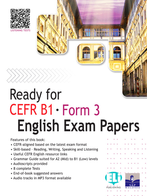 Ready for CEFR B1 Form 3 English Exam Papers                                  - MPHOnline.com
