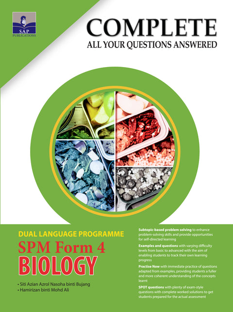 Complete All Your Questions Answered: SPM Form 4 Biology - MPHOnline.com