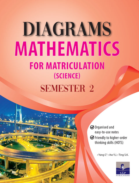 Diagram Mathematics or Matriculations (Science) Sem 2 - MPHOnline.com