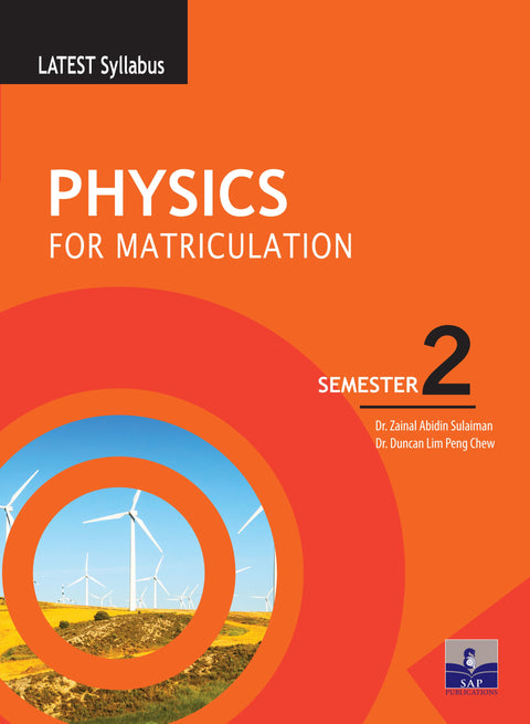 Physics for Matriculation (Science) Sem 2 - MPHOnline.com