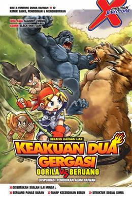 X-Venture Dunia Haiwan: Keakuan Dua Gergasi Gorila Vs Beruang - MPHOnline.com