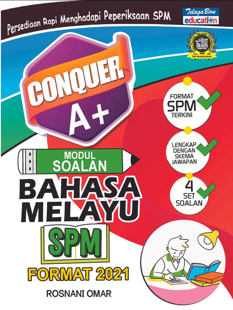 Conquer A+ Modul Soalan Bahasa Melayu SPM Format 2021 - MPHOnline.com