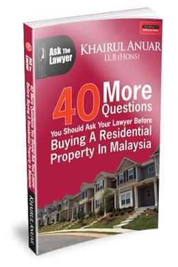 40 More Questions You Should Ask Your Lawyer Before Buying a Residential Property in Malaysia - MPHOnline.com