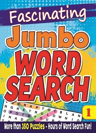 FASCINATING JUMBO WORD SEARCH BOOK 1 - MPHOnline.com