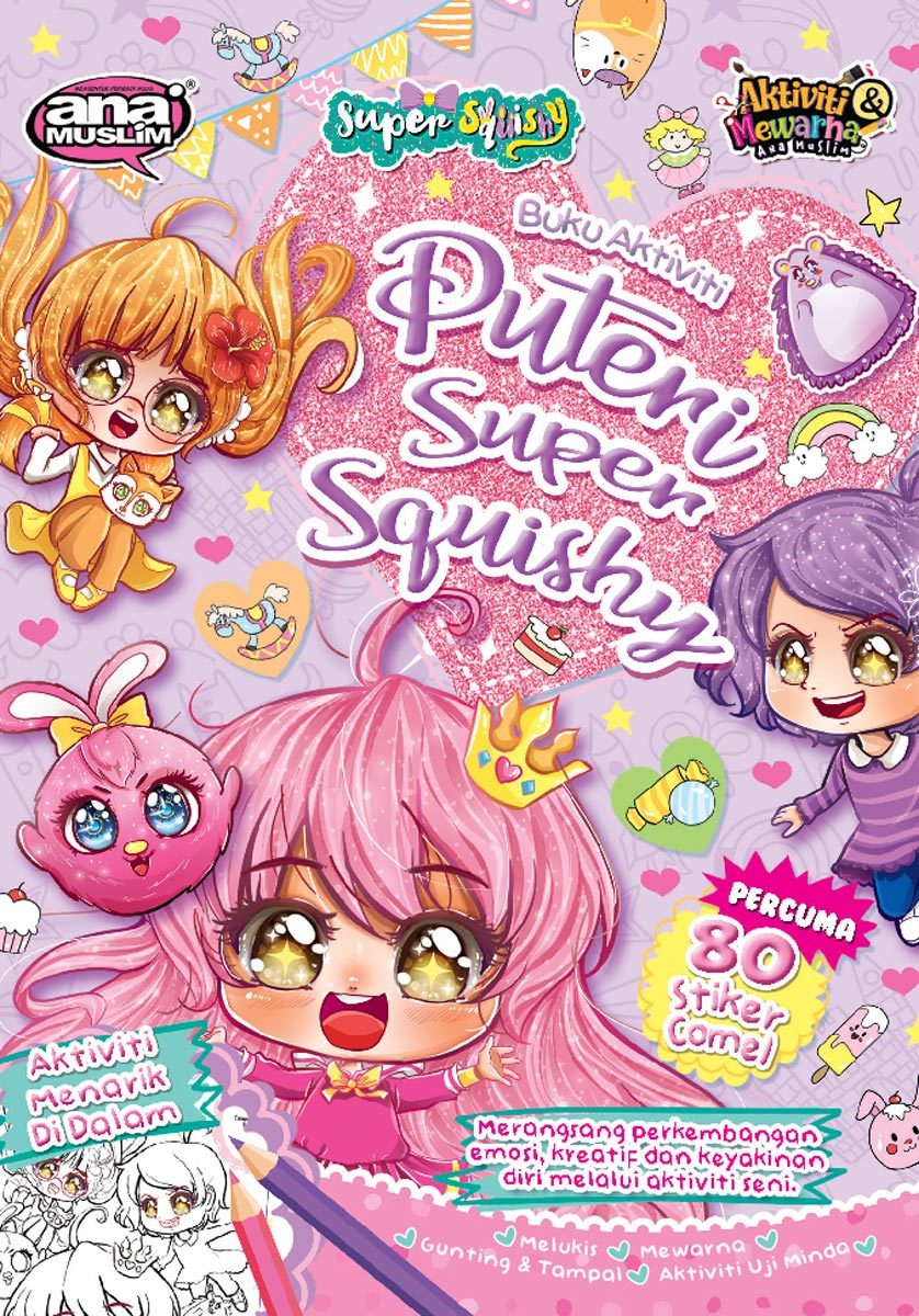 Buku Aktiviti Puteri Super Squishy – MPHOnline.com