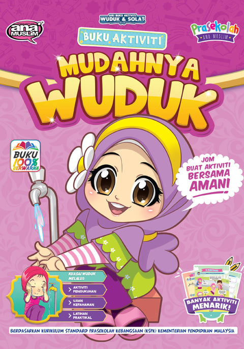 Buku Aktiviti Mudahnya Wuduk Bersama Amani - MPHOnline.com