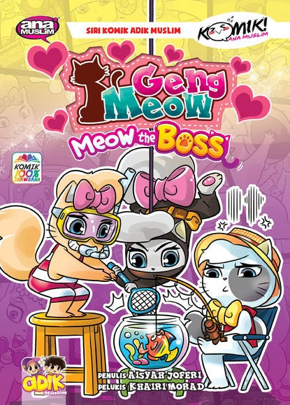 Siri Komik Adik: Geng Meow-Meow the Boss - MPHOnline.com