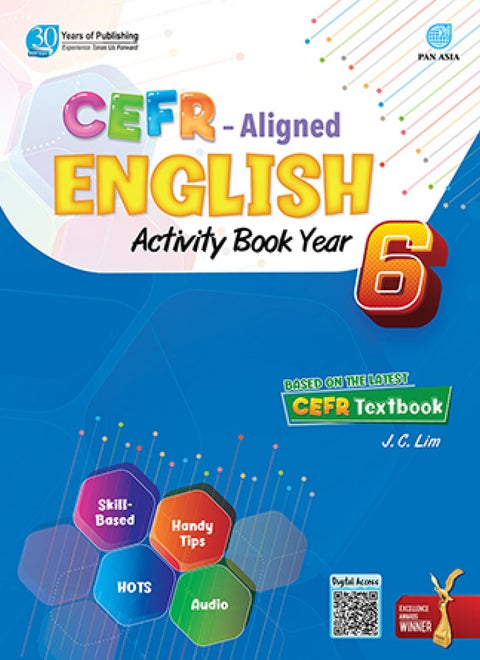 Buku Aktiviti CEFR-Aligned English Activity Book Year 6 - MPHOnline.com