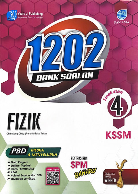 1202 Bank Soalan Fizik Tingkatan 4 (Malay Version) - MPHOnline.com